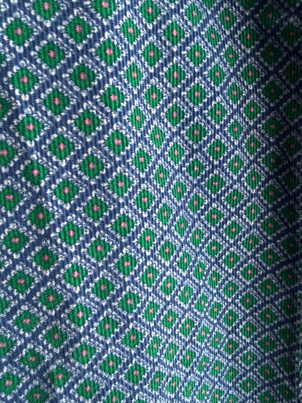 Vintage J.Crew Toothpick Patterned Corduroy Pants Size 28 Green Pink Blue - Picture 4 of 7